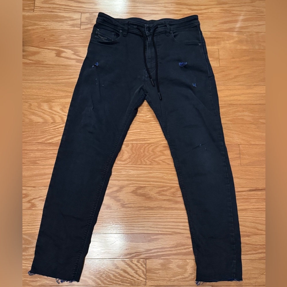 Diesel JoggJeans Narrot Sweatpant Jeans with drawstring